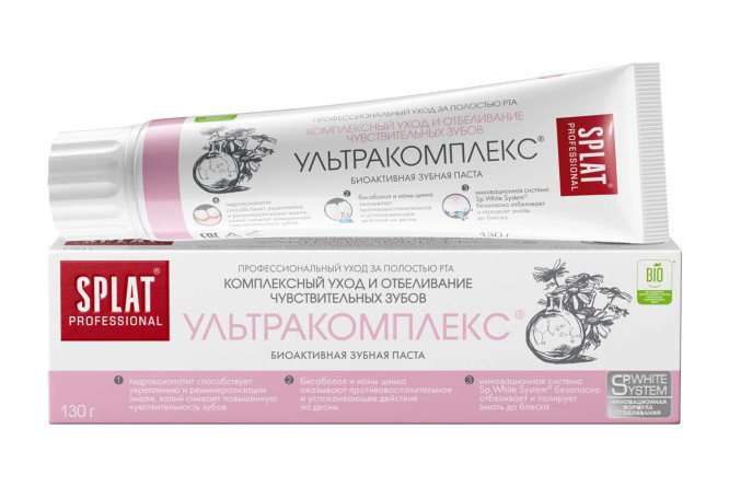 Изображение товара SPLAT Professional Ультракомплекс - зубная паста 130 г