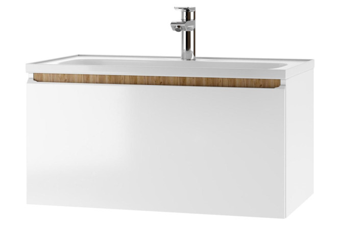 Изображение товара Тумба подвесная Домино Senator В2 DS4302T с 2 ящиками 79.4 см