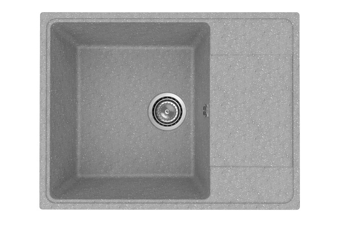 Изображение товара Кухонная врезная мойка с крылом Econ UPD-202 65х49,5х20 см из искусственного камня