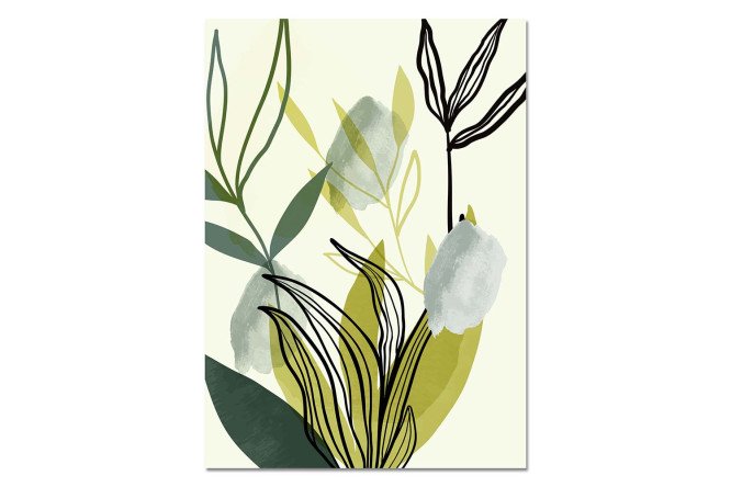 Изображение товара Постер Ботаника 50х70 см на бумаге с картонным задником