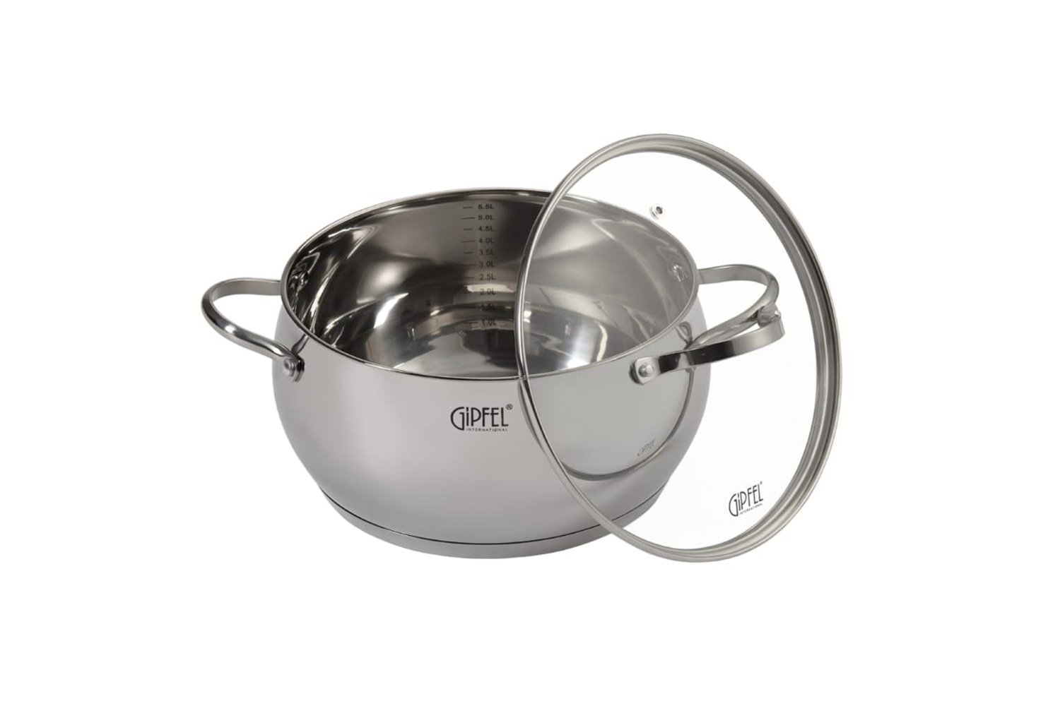 Кастрюля с крышкой GIPFEL Terza 5.4 л