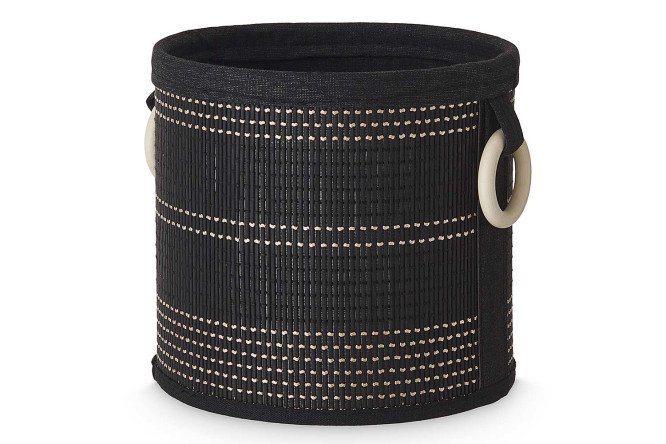 Изображение товара Корзина HOFF Malme 24х22х24 см из бамбука и металла