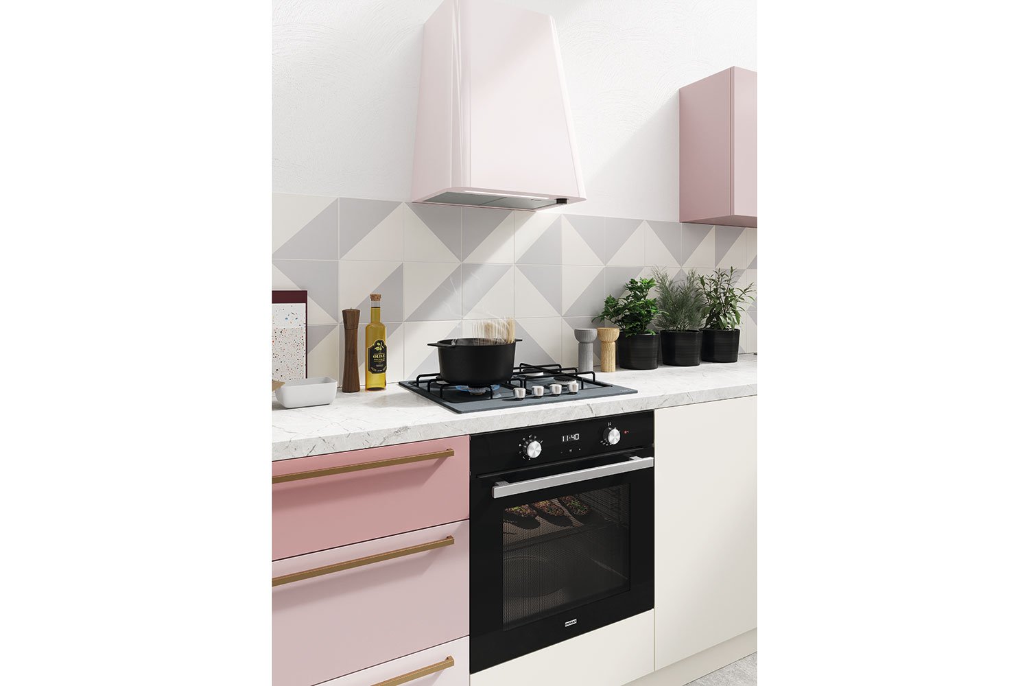 Вытяжка FRANKE Smart Deco FSMD 508 RS 335.0530.201 цвет матовый розовый, 50 см