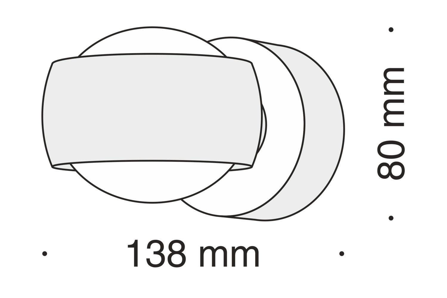 фото Бра led ceiling wall lens maytoni