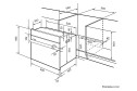 Электрический духовой шкаф LEX EDM 076 BBL, чёрный 59.5х59.5х53 см