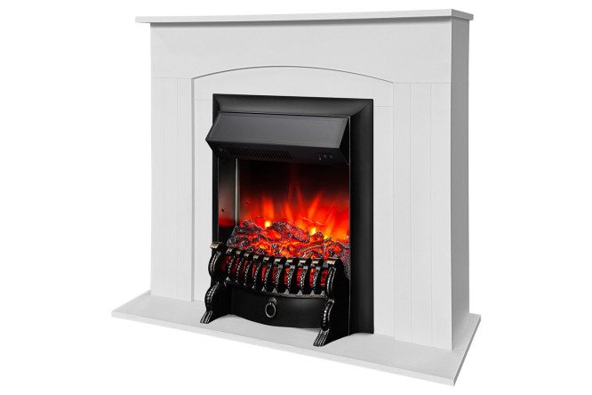 Каминокомплект RealFlame Crosby R STD WTM-F511 + Fobos LUX BL, напольный