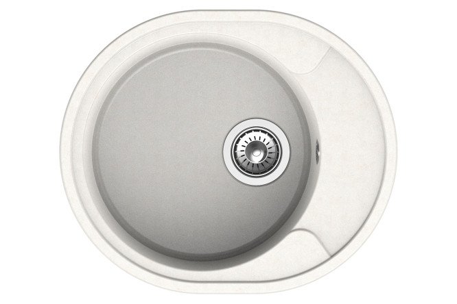 Изображение товара Мойка врезная с крылом Allonge RF0658WH 48х57х19 см