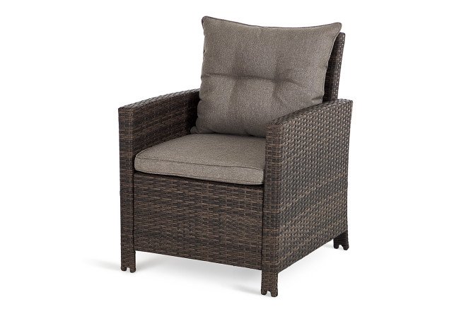 Изображение товара Кресло HOFF Torres цвет каркаса чёрный, отделки светло-коричневый (JR1768-2)