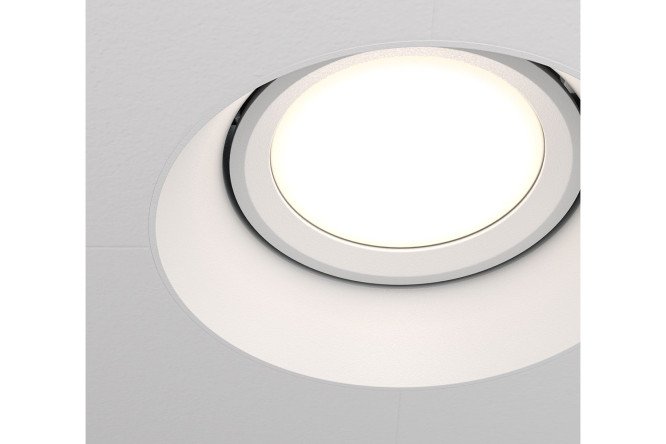 Светильник встраиваемый MAYTONI Downlight Dot 9x4x9 см, GU10