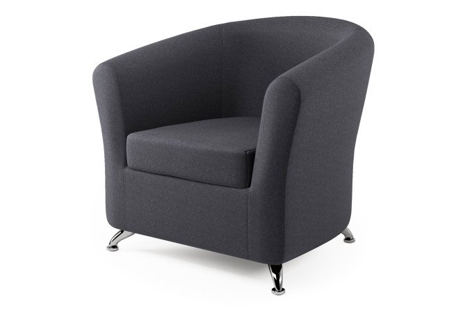 Изображение товара Кресло Евро с обивкой из рогожки и высокой прочностью