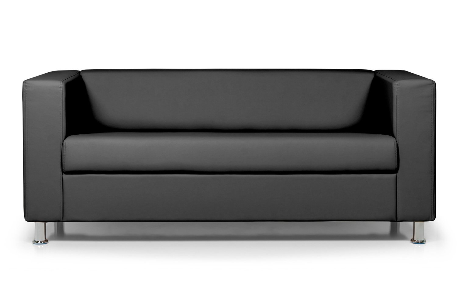 диван двухместный экокожа pmc мебель