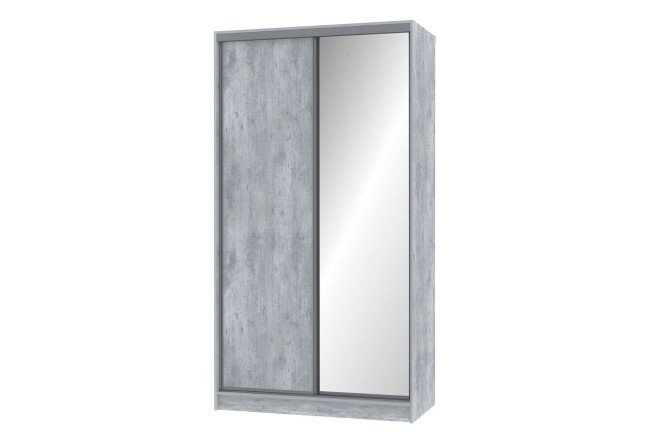 Изображение товара Шкаф-купе Home 123,2х229,5 см светлый Atelier с одним зеркалом