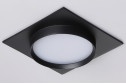 Светильник встраиваемый AMBRELLA LIGHT Techno Spot 1 м², 11x3.5x11 см, GX53