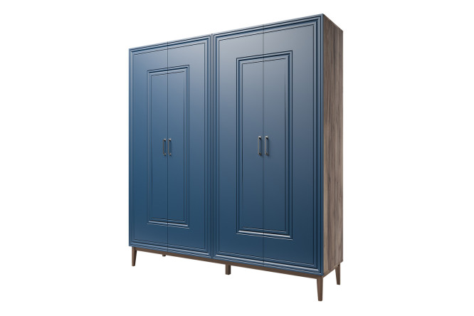 Изображение товара Шкаф для одежды Гориция 4-дверный просторный стильный