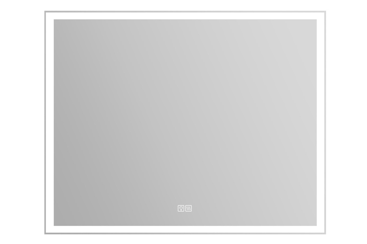Зеркало с подсветкой BELBAGNO SPC-GRT-1100-800-LED-TCH-WARM с подогревом 110х80 см