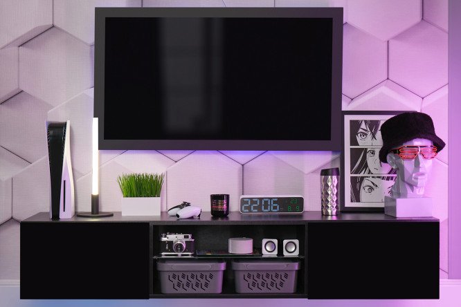 Лампа настольная FREYA Union с выключателем LED, 20x40x20 см