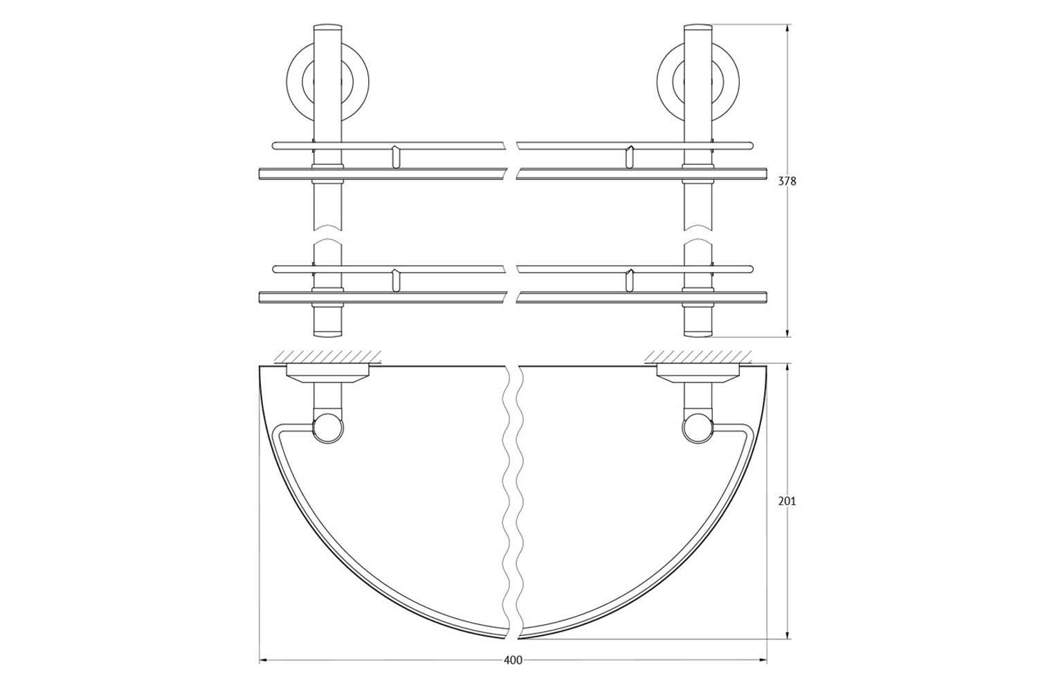 фото Полка 2-ярусная standard hoff