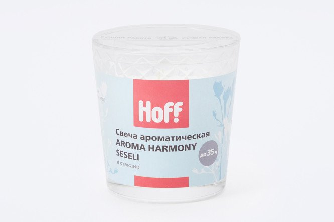 Изображение товара Свеча в стакане HOFF Aroma Harmony 8.5 см