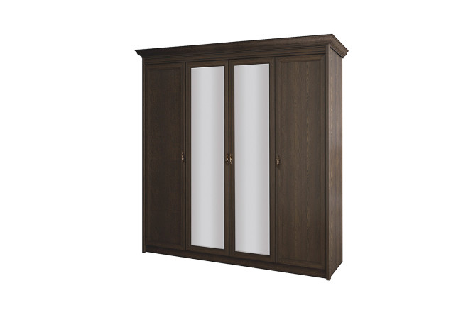 Изображение товара Шкаф для платья и белья Флоренция 4-дверный