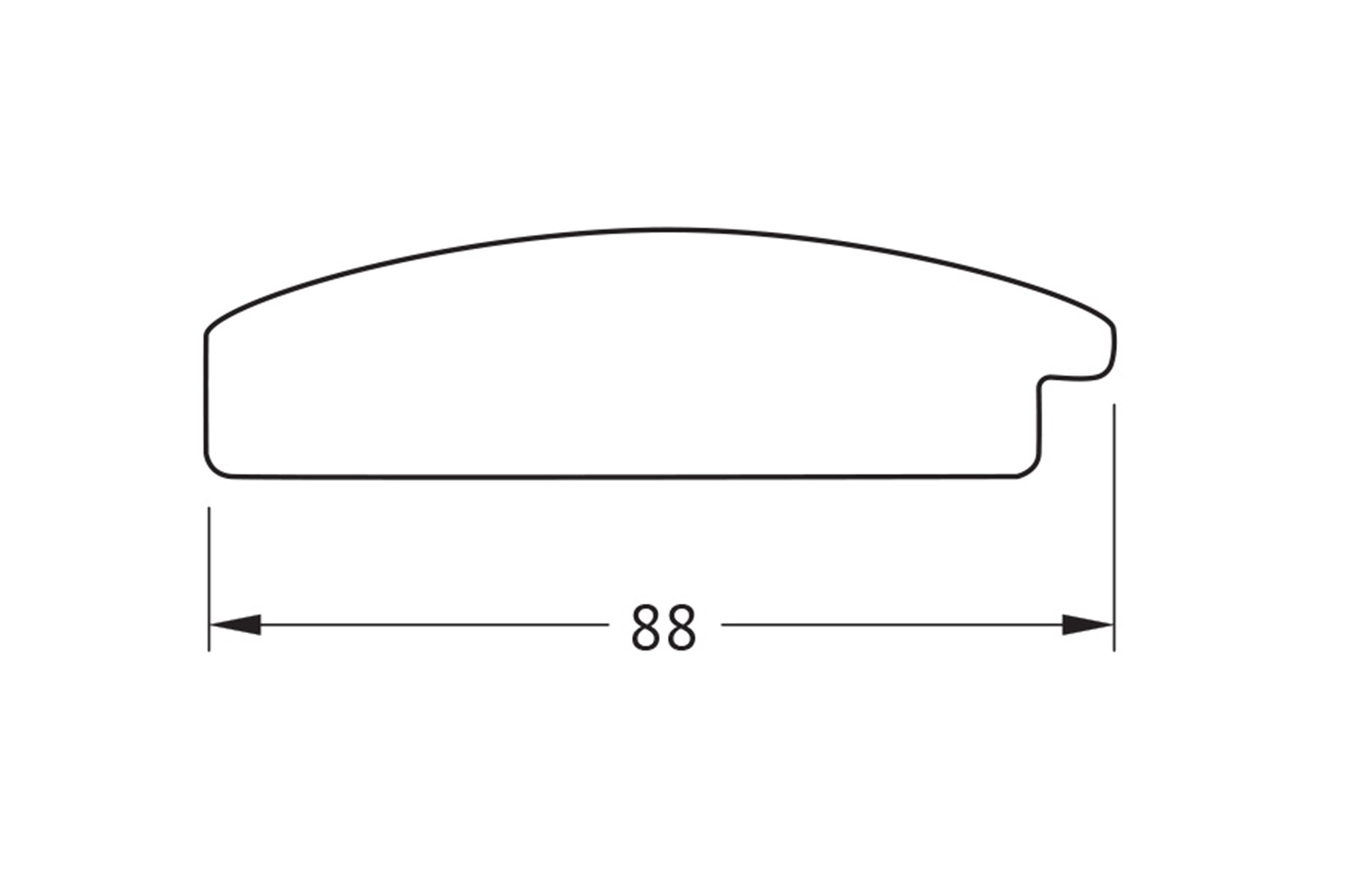 фото Зеркало в раме octagon evoform