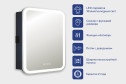 Зеркало-шкаф Фиджи-антрацит 60 3.2 LED-MP003044 60х80х14 см, Левый