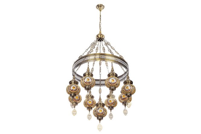 Изображение товара Люстра CITILUX Каир 27 кв.м., 76х125х76 см, E27