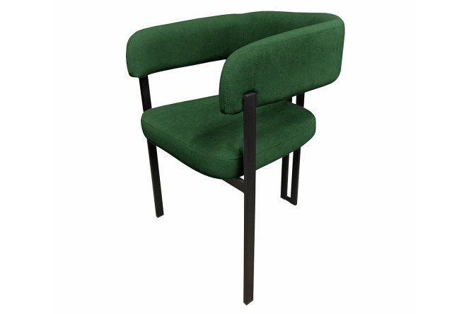 Изображение товара Стул Farrini с подлокотниками 63х86х58 см мягкая обивка велюр металлокаркас