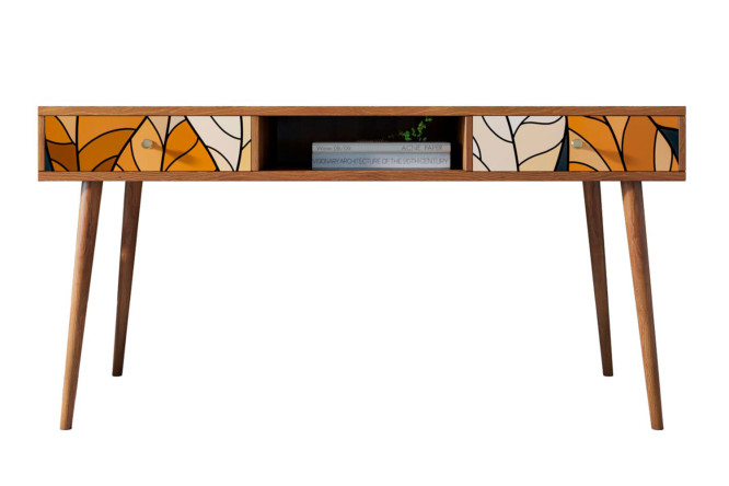 Изображение товара Стол рабочий Berber 150х75х60 см с толщиной 16 мм и дизайном Print_08