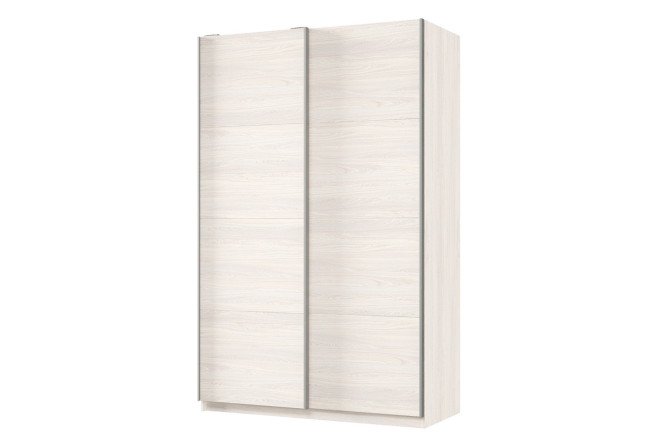 Изображение товара Шкаф-купе 2-дверный Практик 140x220 см ясень анкор светлый