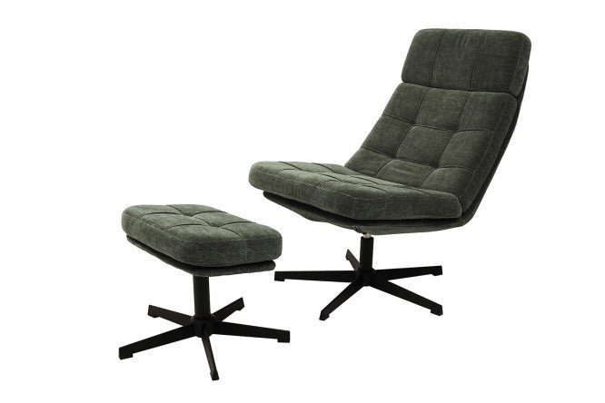 Изображение товара Кресло Леон с банкеткой - стиль и комфорт для вашего дома