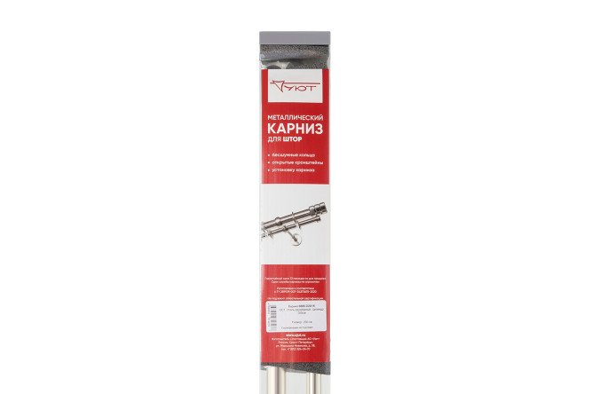 Фото 7 Карниз двухрядный УЮТ Ост Цилиндр 240 см