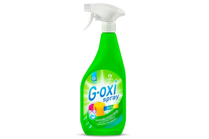 Изображение товара Пятновыводитель GRASS G-Oxi Spray для цветных вещей 0,6 л