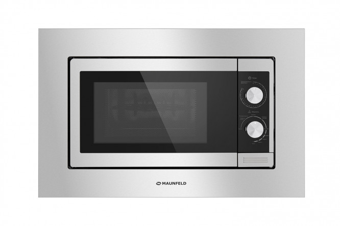 Изображение товара Встраиваемая микроволновая печь MAUNFELD JBMO.20.5S 60x38x33 см нержавеющая сталь