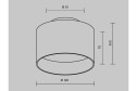 Светильник потолочный LED Ceiling & Wall Planet 12x9.2x12 см, LED