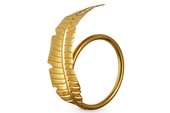 Изображение товара Набор колец для салфеток Golden leaf Металл
