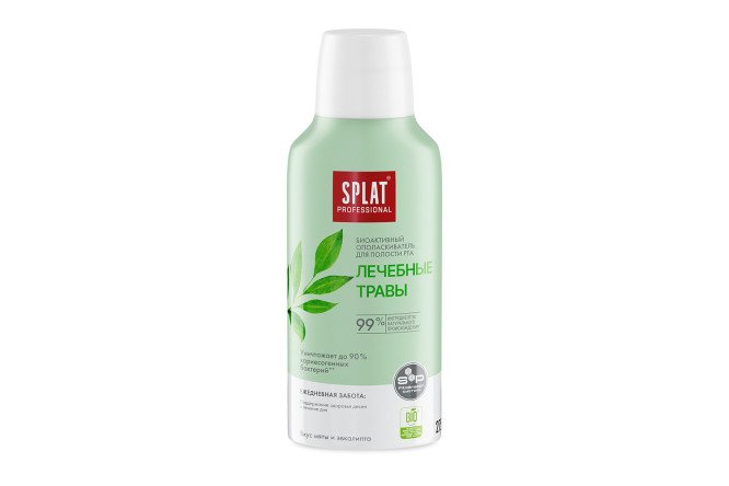 Изображение товара Ополаскиватель SPLAT Professional Лечебные травы, для полости рта
