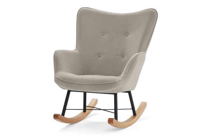 Изображение товара Кресло-качалка SCANDICA Лофт Деймос комфортное велюровое для дома