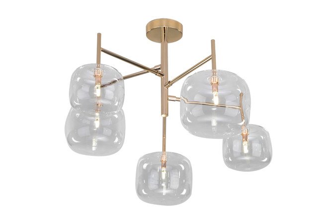 Изображение товара Потолочный светильник EUROSVET Jar 3 кв.м., размеры 60x44x60 см, G4 лампы