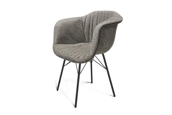 Изображение товара Стул SHT-ST31-C1/S64 с подлокотниками 62х77х54 см рогожка металл