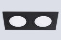 Светильник встраиваемый AMBRELLA LIGHT Techno Spot 11x2.4x21.5 см, GX53