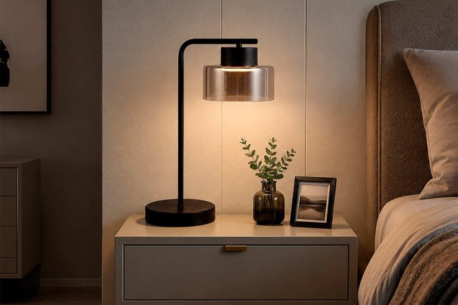 Лампа настольная SCHAFFNER Pacifico GX53, 15x39x27.5 см