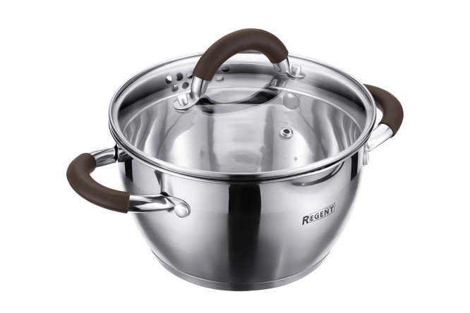 Изображение товара Кастрюля REGENT Inox Truffle 1.6 л с крышкой для всех типов плит