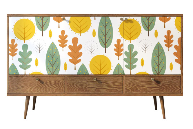 Изображение товара Комод с 3 дверками и 3 ящиками Berber для уютного интерьера