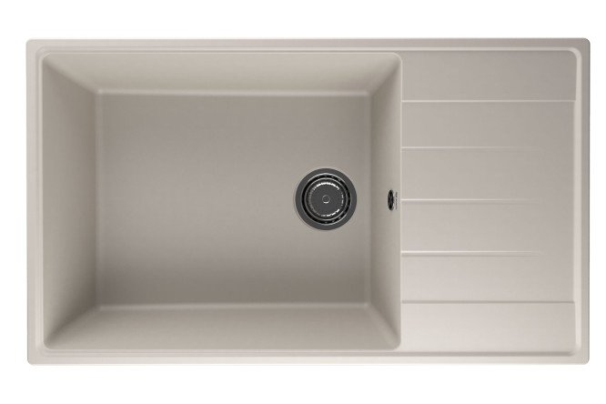 Изображение товара Мойка врезная Prima с крылом 86х50х22 см из кварцевого композита