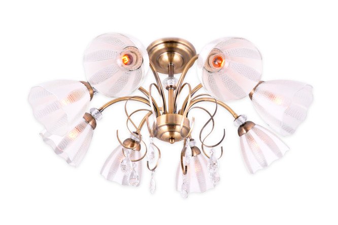 Изображение товара Светильник потолочный EUROSVET Floranse 30155/8 36 кв.м., 75x40x75 см, E27