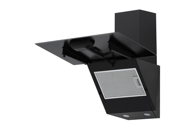 Вытяжка KRONAsteel KRHD329 JINA 600 BLACK PB V2 цвет чёрный, 59.5 см
