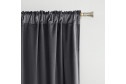 Штора MICASA Janelle 145х260 см, 1 шт., цвет графит