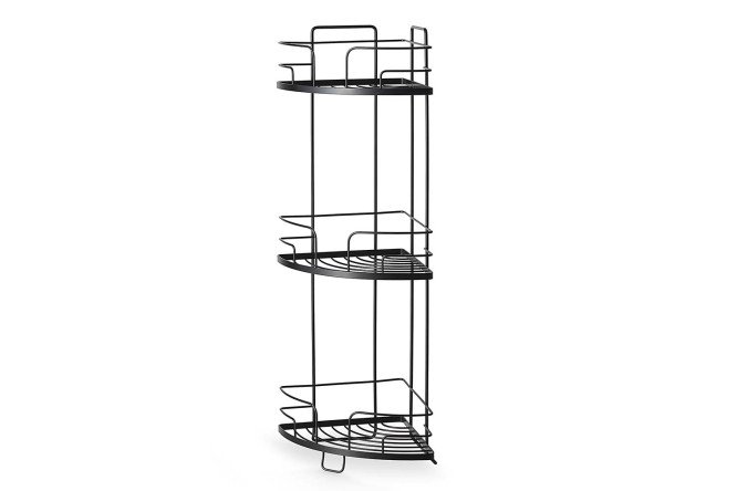 Изображение товара Полка угловая 3-ярусная BERKRAFT Loft 20x66x20 см