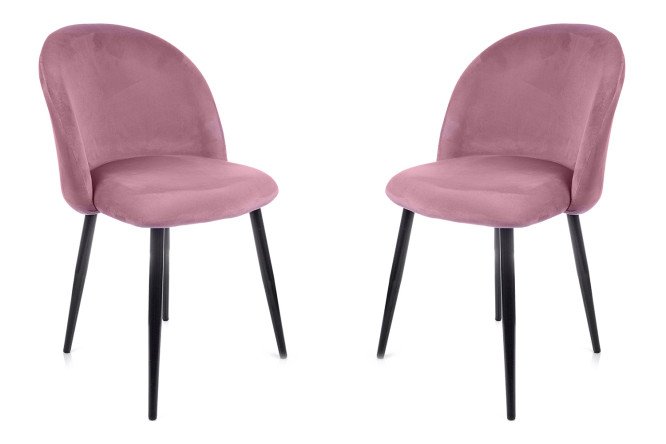 Изображение товара Комплект стульев Бостон 45х77х44 см вельвет сталь