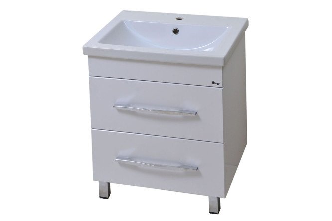 Изображение товара Тумба напольная Рокард 76 см белый для ванной комнаты